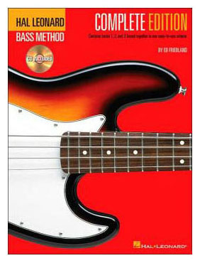 Hal Leonhard Electric Bass Methode, Complete Edition, Ed Friedland, inkl. CD