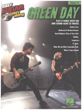 Green Day, Vol. 10, Easy Guitar Play Along, inkl. CD