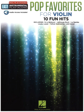 Pop Favorites for Violin, 10 fun Hits, inkl. Online Audio Material