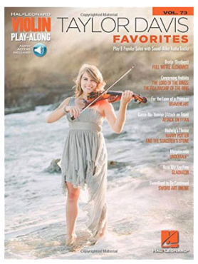 Taylor Davis, Favorites, Violin Play-Along, Vol. 73, inkl. Audio