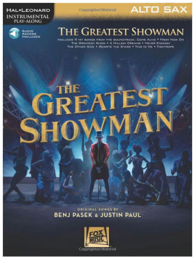 The greatest showman, Altsaxophon, inkl. online audio