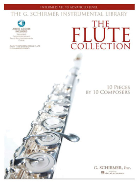 The Flute Collection, 10 pieces by 10 composers, inkl. online Audio Material, Schirmer 