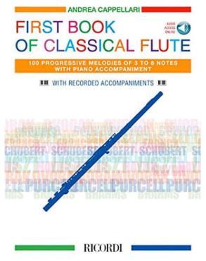 First book of classical flute, Cappellari Andrea, inkl. online Audio Material