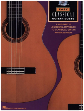 Easy classical guitar duets, inkl. Online Audio Material, 