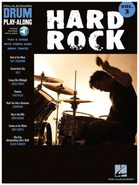 Hard Rock, Vol. 3, Drum Play-Along, inkl. Online Audio Material