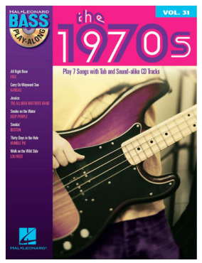 The 1970s, Bass Play-Along, inkl. Audio