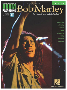 Bob Marley, Vol. 25, Drum Play-Along, inkl. Online Audio Material