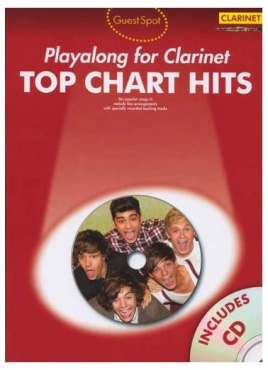 Top Chart Hits, Playalong for Clarinet, inkl. CD