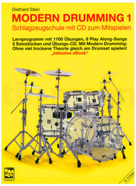 Modern Drumming , Band 1, Diethard Stein, inkl. CD