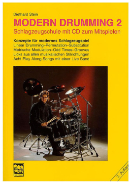 Modern Drumming, Band 2, Diethard Stein, inkl. CD