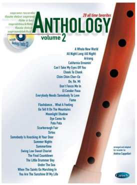 Anthology, Sopranblockflöte, Band 2, inkl. CD, Andrea Cappellari