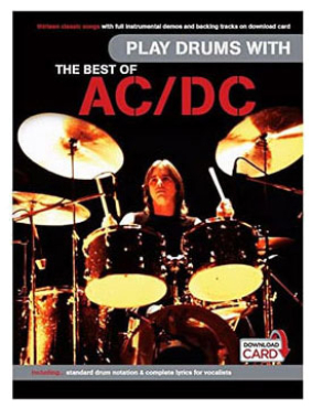 Play Drums with the Best of AC/DC, inkl. Online Audio Material