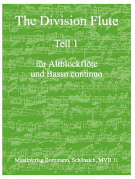 The Division Flute 1, Bornmann Johannes, Altblockflöte und Basso continuo