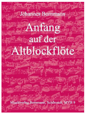 Anfang auf der Altblockflöte, Johannes Bornmann