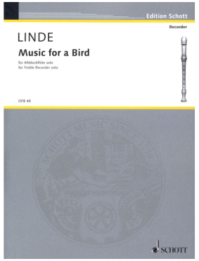 Music for a bird für Altblockflöte solo, Linde