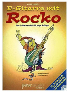 E-Gitarre mit Rocko, Peter Korbel, inkl. Griffbrettposter+CD