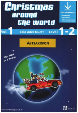 Christmas around the world, Vol. 1, Altsaxofon, inkl. 2 CD´s