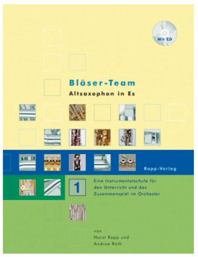 Bläserteam 1, Altsaxophon in Es, Horst Rapp/Andrea Roth, inkl. CD