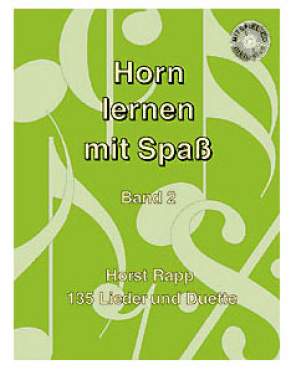 Horn lernen mit Spaß, Band 2, Horst Rapp, inkl. CD