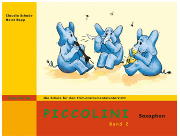 Piccolini Band 2, Saxophon, Horst Rapp/Claudia Schade