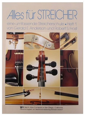 Alles für Streicher (Kontrabass), Heft 1, Anderson / Frost