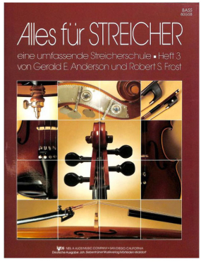 Alles für Streicher (Kontrabass), Heft 3, Anderson / Frost