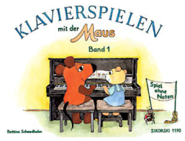 Klavierspielen mit der Maus, Band 1, Bettina Schwedhelm, Spiel ohne Noten