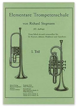 Elementare Trompetenschule von Richard Stegmann, Teil 1