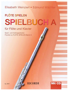 Flöte spielen, Spielbuch, Band A, Weinzierl / Wächter, inkl. CD