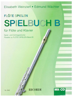 Flöte spielen, Spielbuch, Band B, Weinzierl / Wächter, inkl. CD