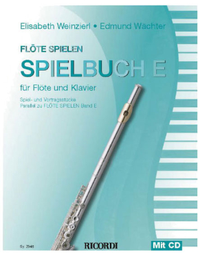 Flöte spielen, Spielbuch, Band E, Weinzierl / Wächter, inkl. CD