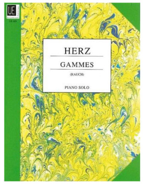 Tonleitern, Gammes, Henri Herz, Piano solo