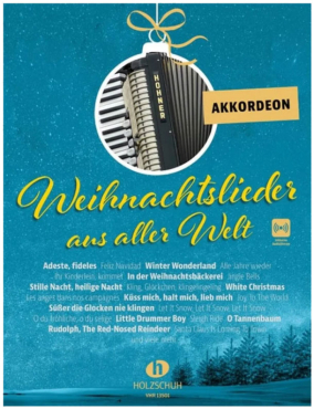 Weihnachtslieder aus aller Welt, Akkordeon, inkl. Online Audio Material