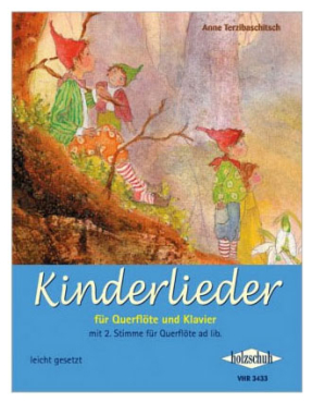 Kinderlieder für Querflöte und Klavier - Anne Terzibaschitsch