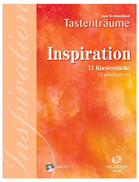 Inspiration, Tastenträume, 12 Klavierstücke, Anne Terzibaschitsch, inkl. CD