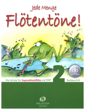 Jede Menge Flötentöne, Sopran, Band 2, inkl. Online Audio Material, Barbara Ertl