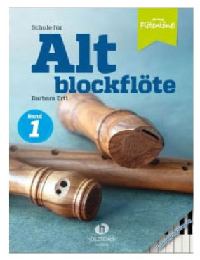 Schule für Altblockflöte 1, Barbara Ertl, Klavierbegleitung