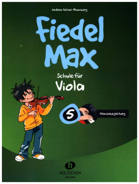 Fiedel Max, Viola, Band 5, Schule für Viola, Klavierbegleitung, Andrea Holzer-Rhomberg