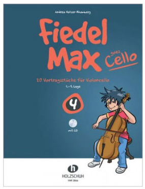 Fiedel Max goes Cello 4, Andrea Holzer-Rhomberg, inkl. CD