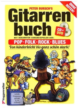 PB's Gitarrenbuch, Peter Bursch, inkl. CD+DVD