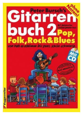 PB's Gitarrenbuch 2, Peter Bursch, inkl. CD