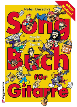 Peter Bursch`s Songbuch für Gitarre 1, inkl. CD