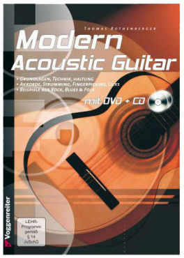 Modern Acoustic Guitar, Rothenberger Thomas, inkl. DVD/CD