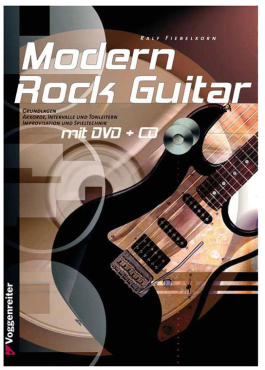 Modern Rock Guitar, Ralf Fiebelkorn, inkl DVD/CD