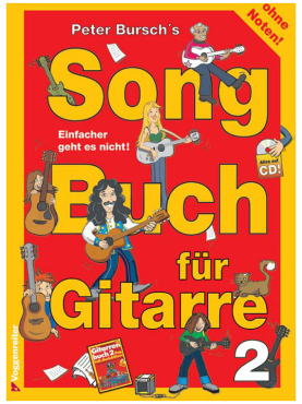 Peter Bursch`s Songbuch für Gitarre 2, inkl. CD