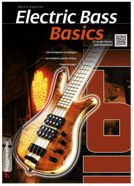 Electric Bass Basics, Martin Engelien, inkl. Online Audio Material