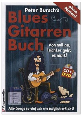 PB's Blues-Gitarrenbuch, Peter Bursch, inkl. CD + DVD