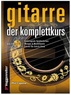 Gitarre Der Komplettkurs, Phil Capone, inkl. CD