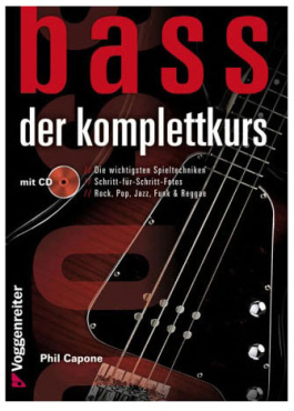 Bass der Komplettkurs, Capone Phil, inkl. CD