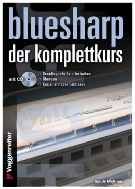 Bluesharp - Der Komplettkurs, Sandy Weltman, inkl. CD